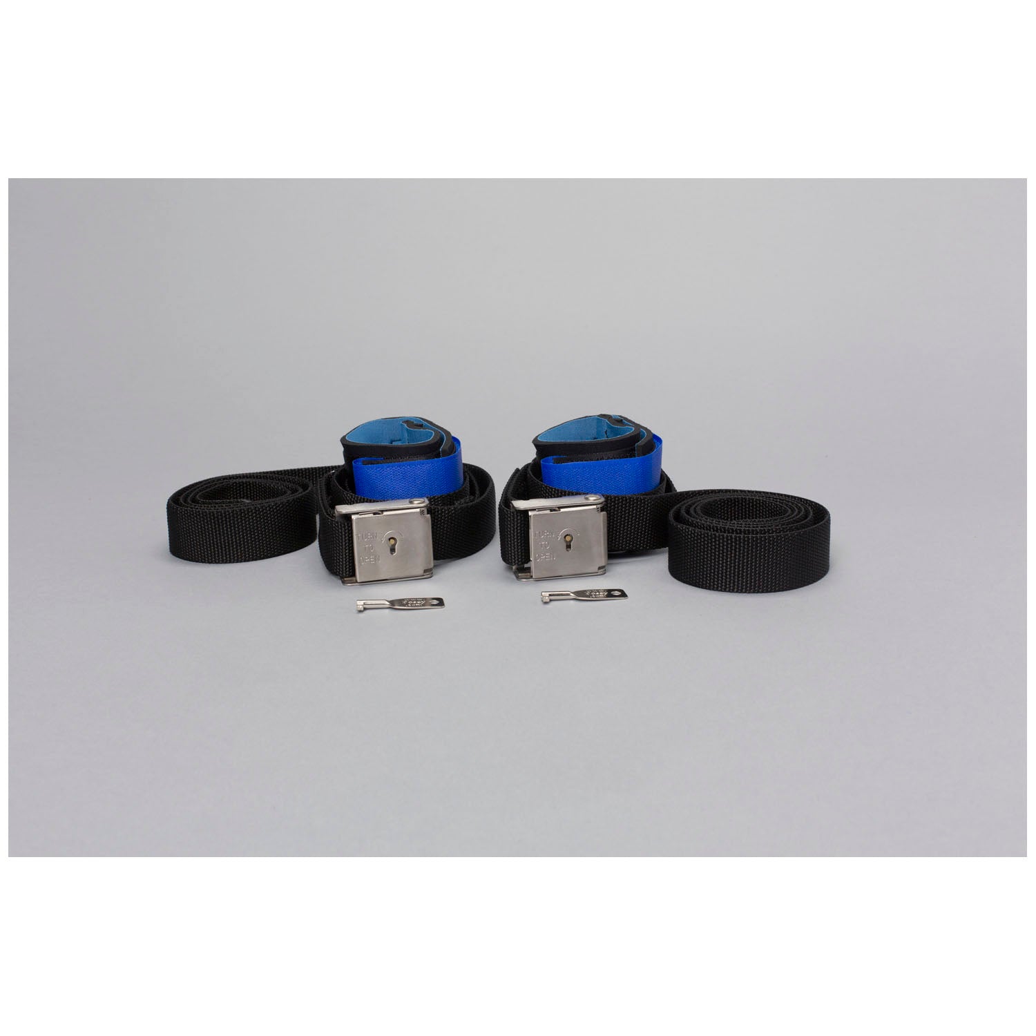 Posey Locking Wrist Cuff, Twice-as-Tough, Single Strap, Neoprene, Blue (Continental US + HI Only)