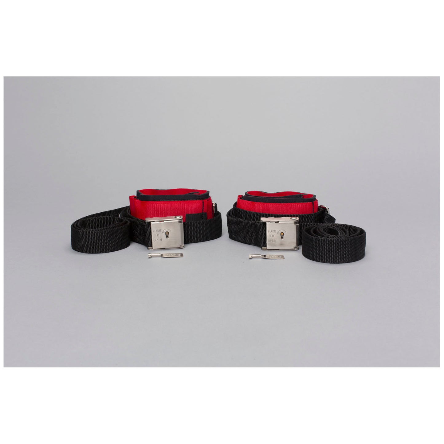 Posey Bed Wrist Restraint, Connected Set, Twice-as-Tough, One Size Fits Most, Hook and Loop Closure, 1-Strap, Neoprene, Blue (Continental US + HI Only)
