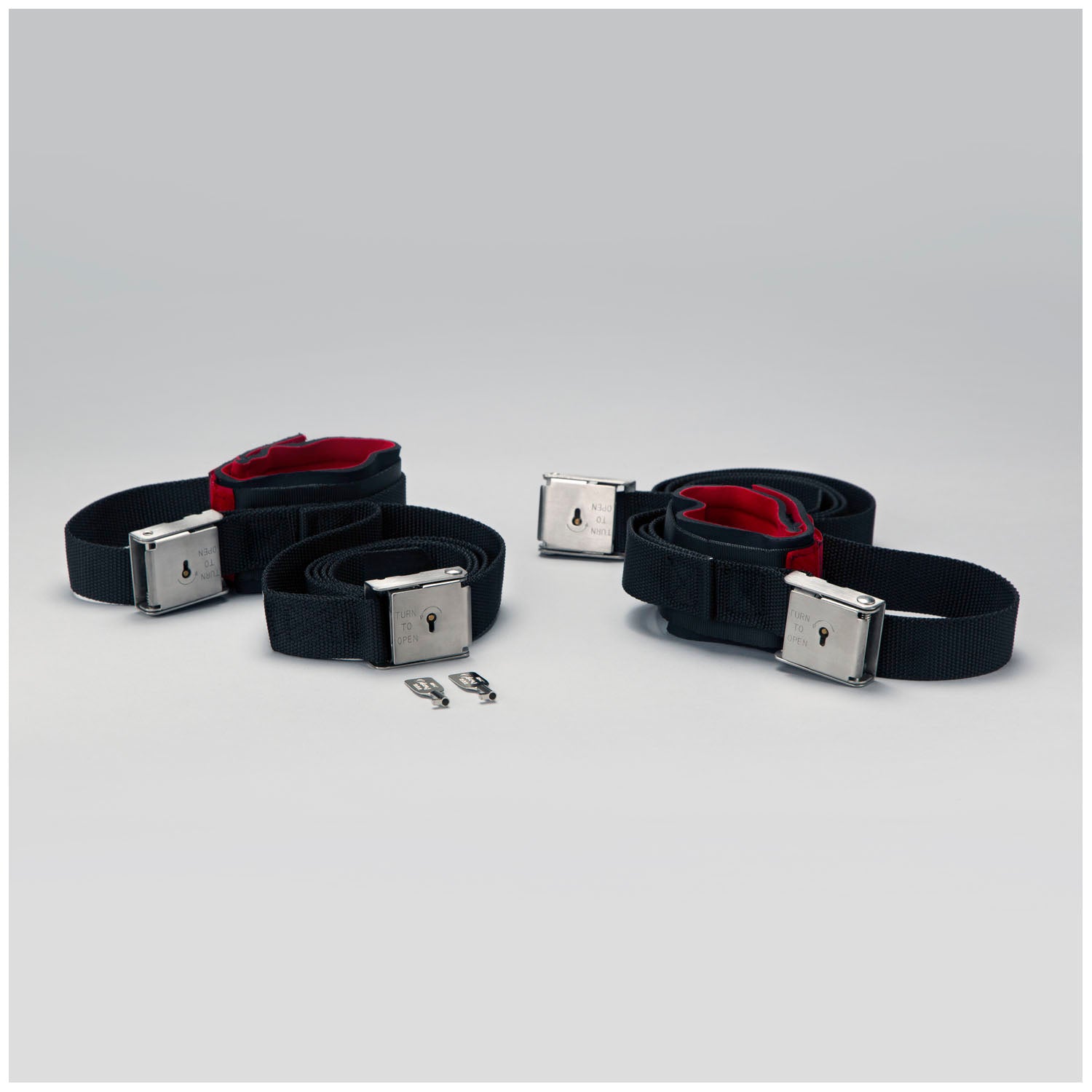 Posey Ankle Restraint, Twice-as-Tough, Once Size Fits Most, Buckle Lock, 1-Strap, Neoprene, Red (Continental US + HI Only)