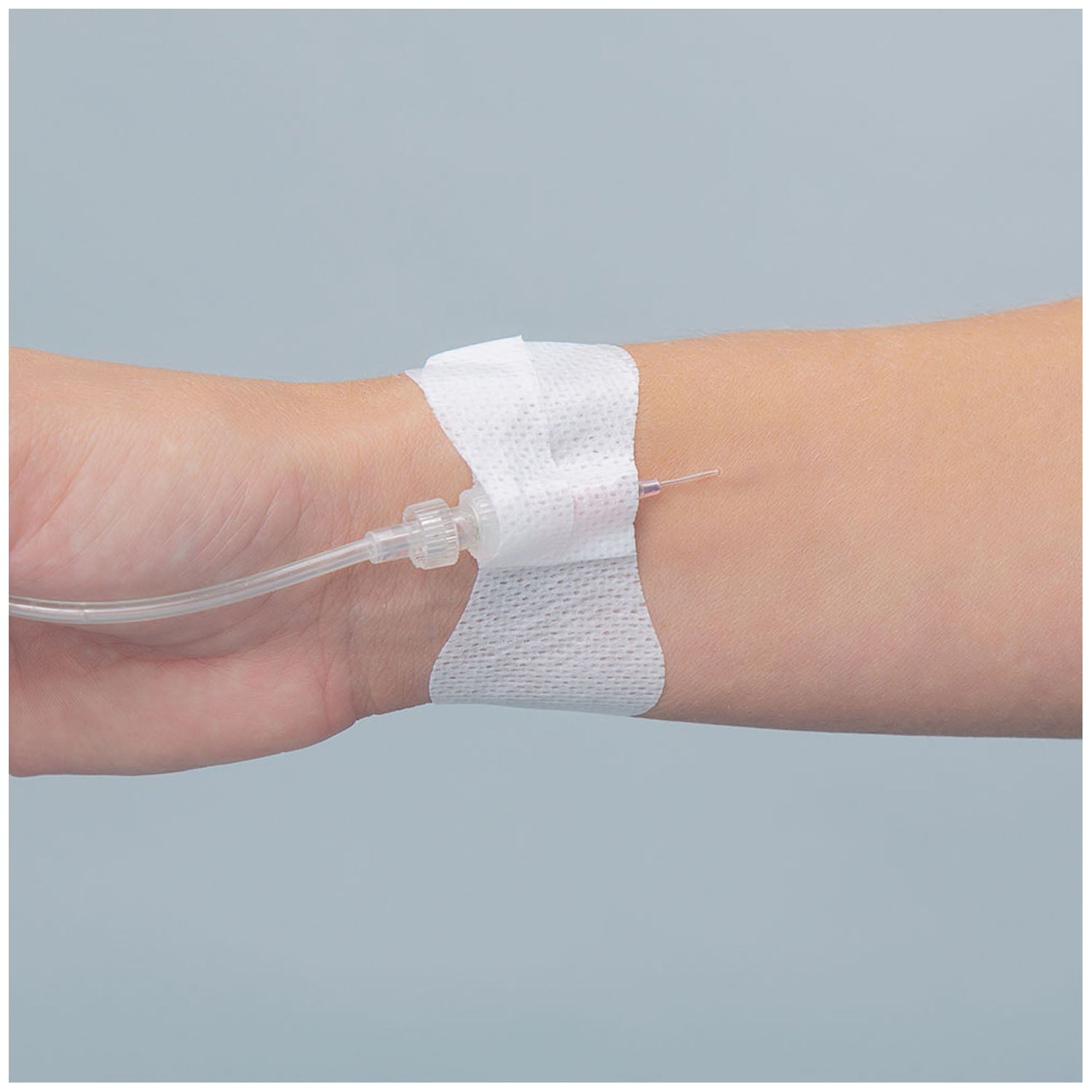 Securement Device, Universal Arterial & Peripheral IV Catheter, Sterile, Individually Packaged with 1 Tape Strip, 100/bx