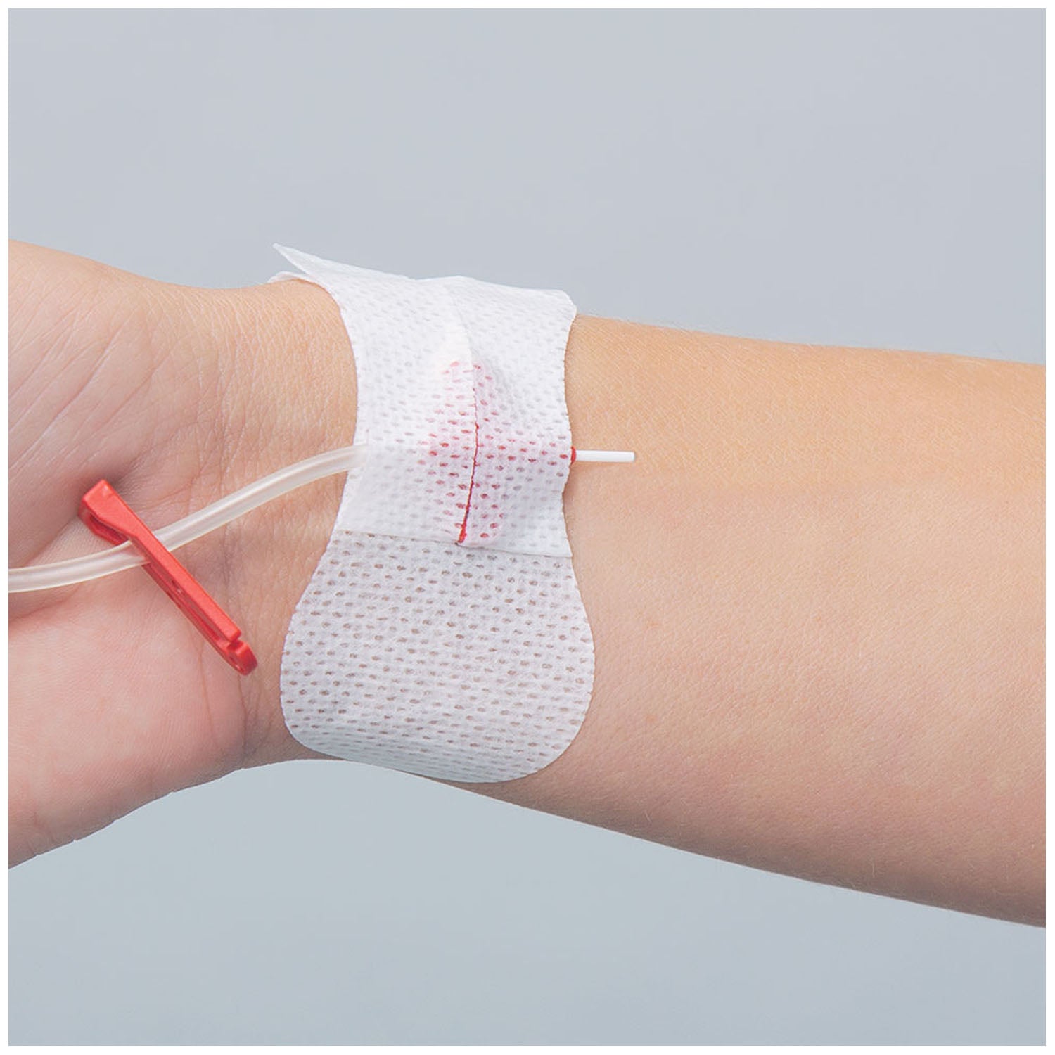 Securement Device, Universal Winged Peripheral IV & Arterial Catheter, Sterile, Individually Packaged with 1 Tape Strip, 100/bx