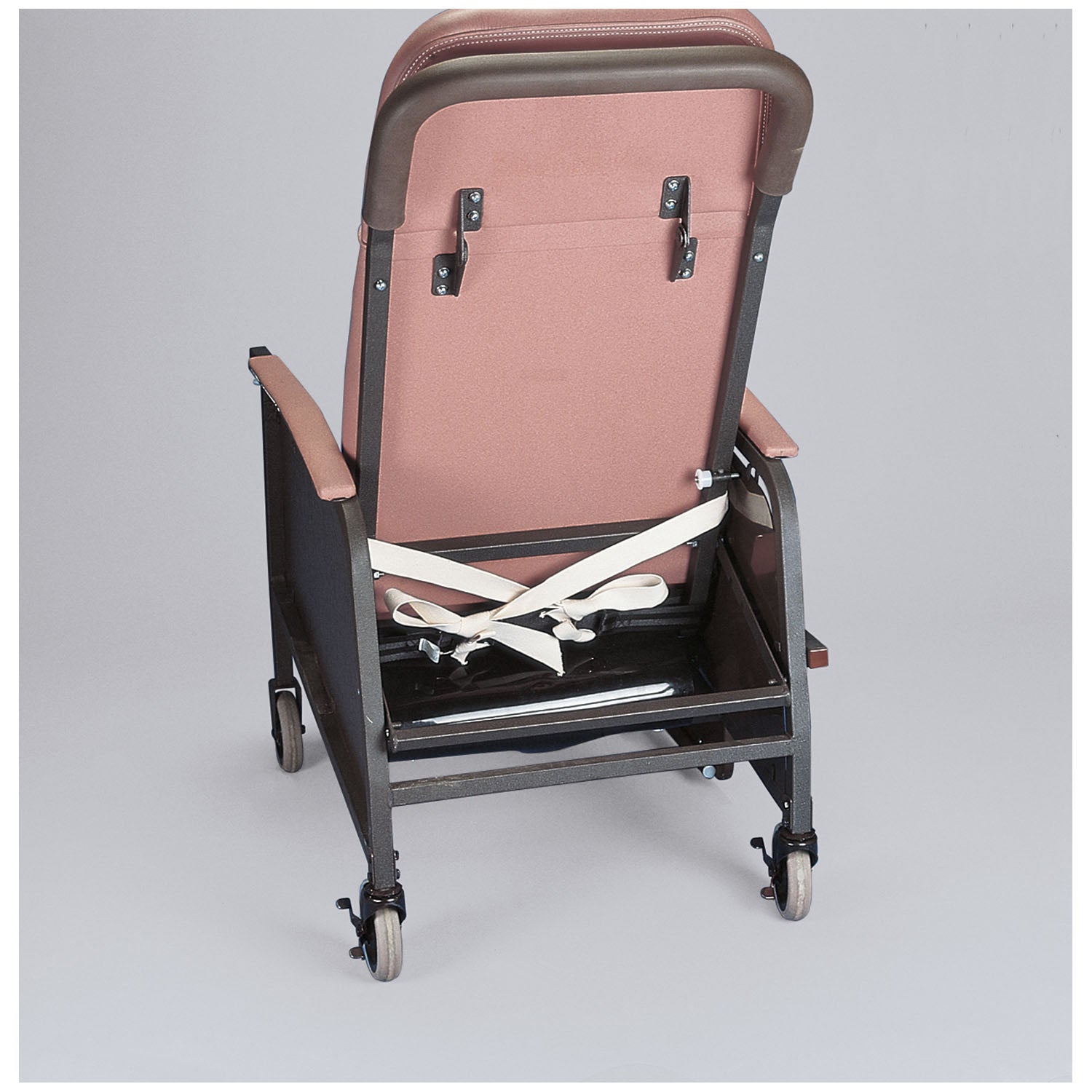 Posey Wheelchair Safety Belt, Soft, w/ Foam Padded Pelvic Restraight, Quick Release Ties, Machine Washable (Continental US + HI Only)