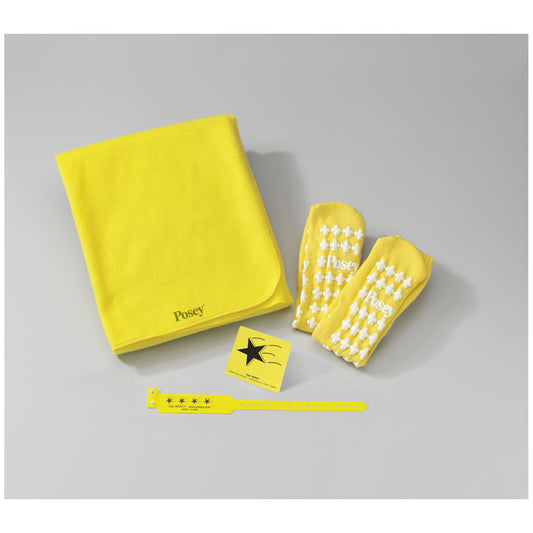 Deluxe Kit with Regular Size Socks, Yellow (Continental US + HI Only)