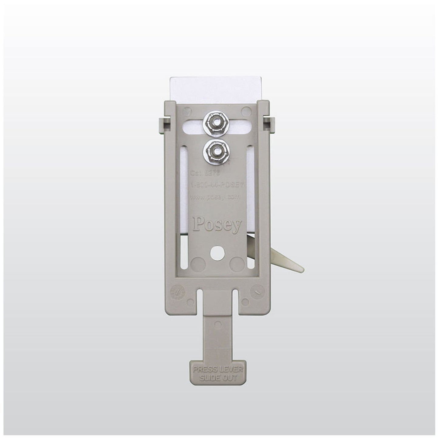 Alarm Moutning Bracket, Hillrom Horizontal Track System (Continental US + HI Only)