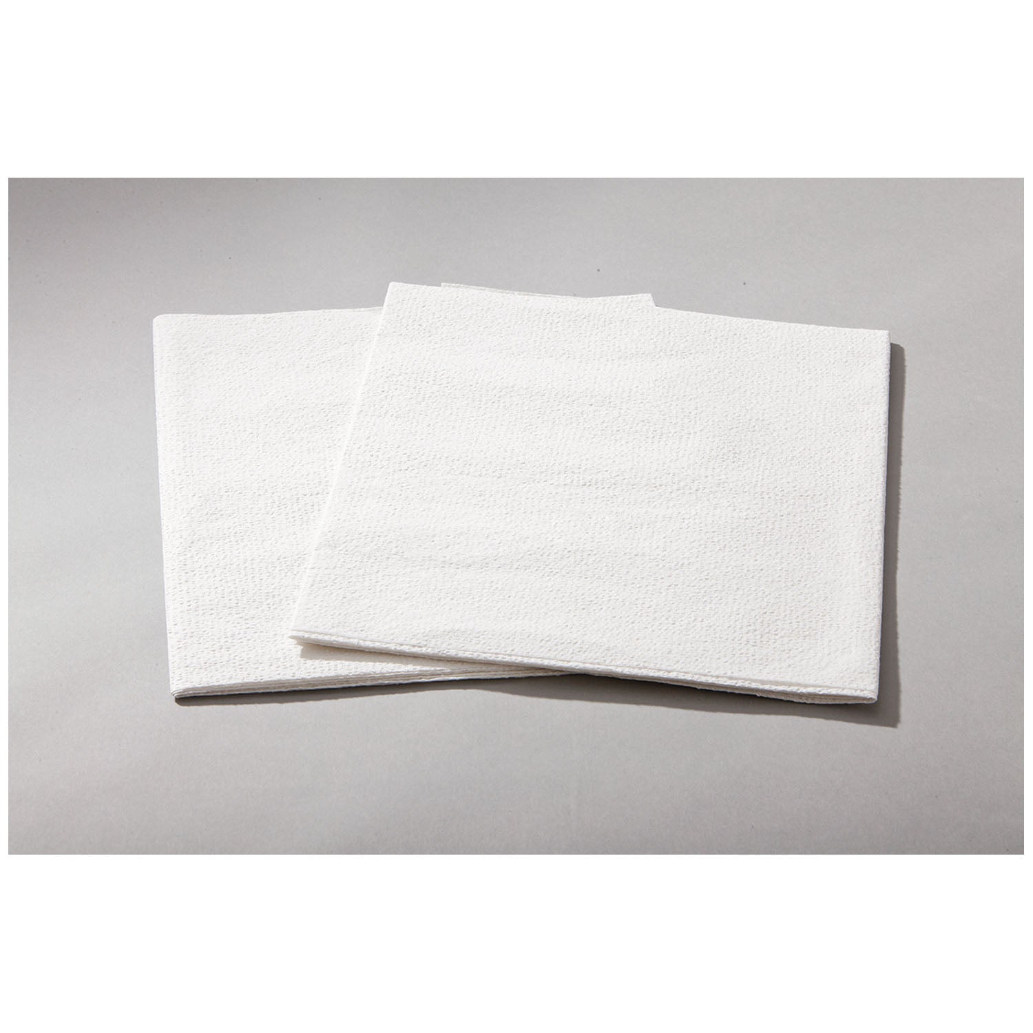 Drape Sheet, Patient, 40" x 60", 2-Ply Tissue, White, 100/cs