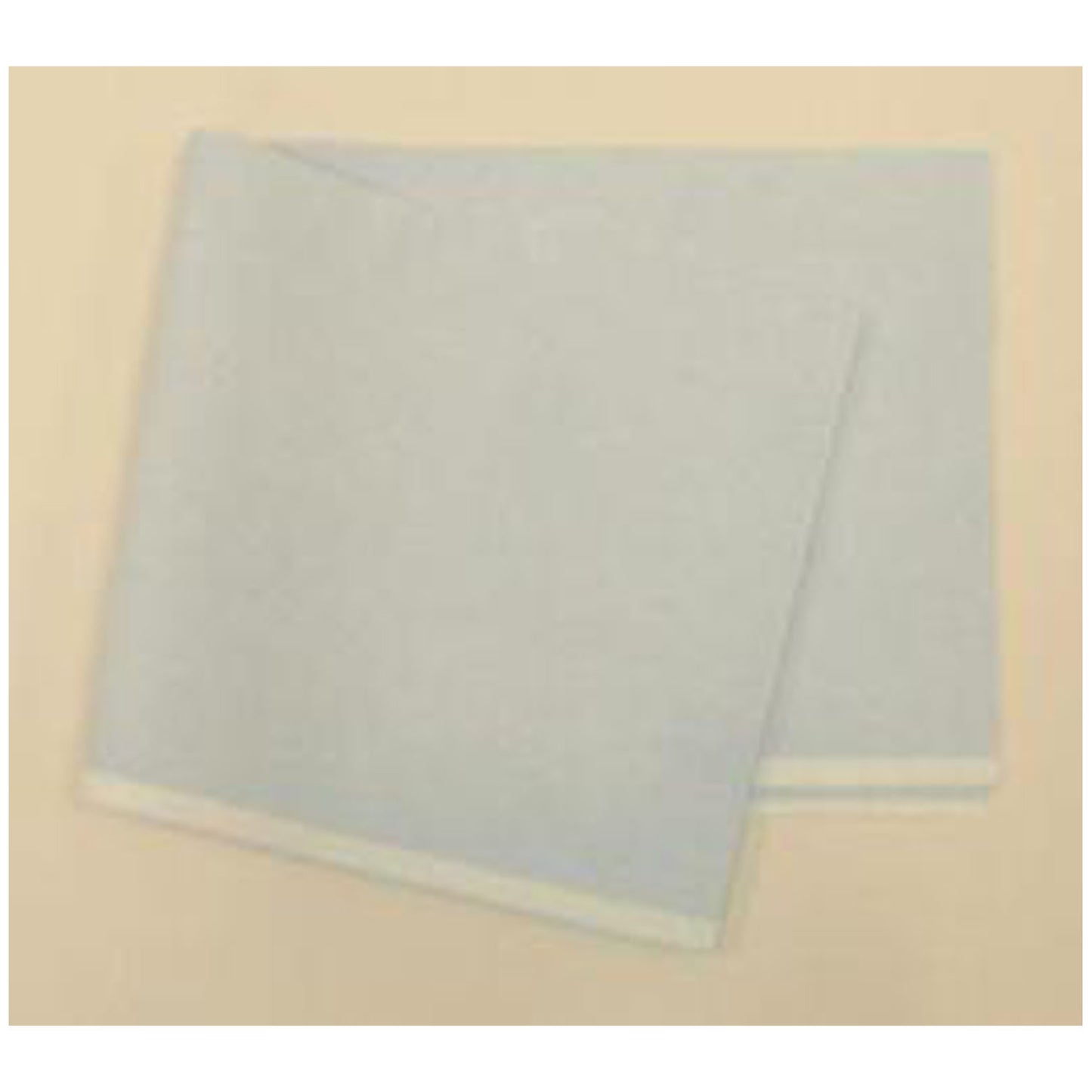 Drape Sheet, 40" x 48", Blue, Tissue/ Poly/ Tissue, Latex Free (LF), 50/cs