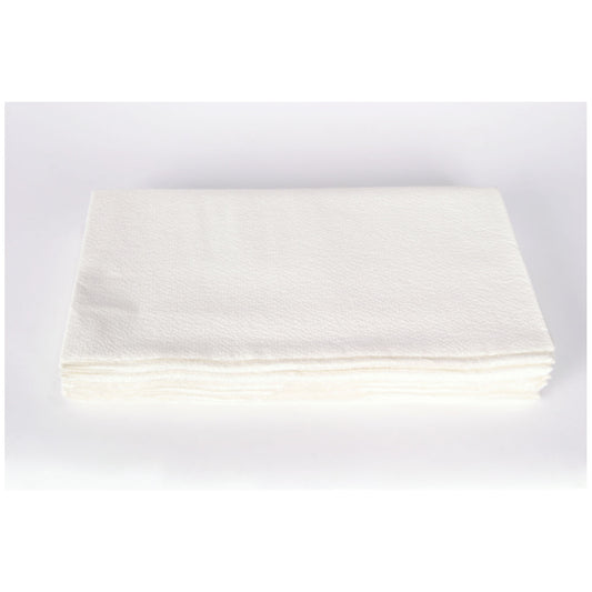 Drape Sheet, 40" x 72", 2-Ply, White, 50/cs