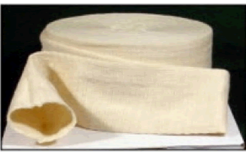 Stockinette, Double-Ply, Cotton, 8" x 72", Natural, 30 rl/cs