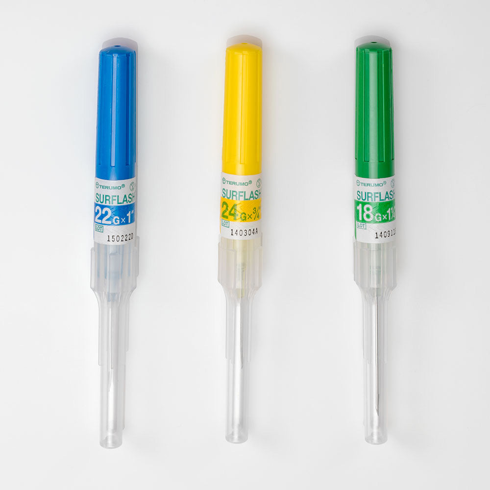 IV Catheter, 16G x 2", Gray, 50/bx, 4 bx/cs (SR*FF1651) (US Only)