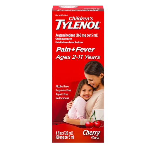 Tylenol Children Liquid Strawberry 4oz/bt (049303)