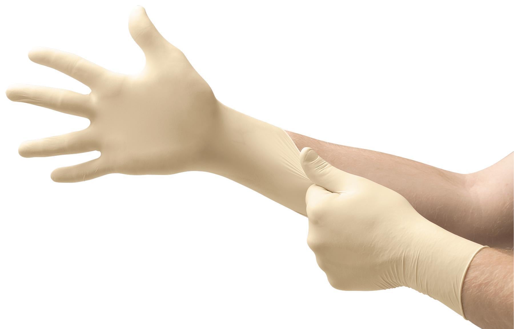 Latex Glove, X-Small (5.5-6.0), Natural, Powder-Free, Non-Sterile, 100/bx, 10 bx/cs (US Only)