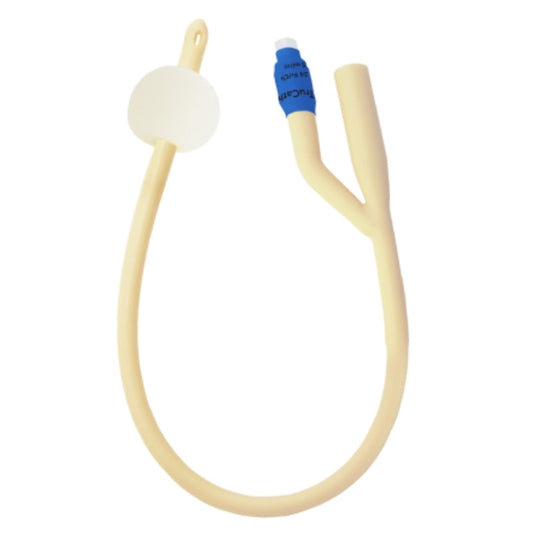 Catheter, TruCath, Silicone-Elastomer Coated Latex, Foley, 2-Way, 5ml Balloon, 24fr, 12ea/cs