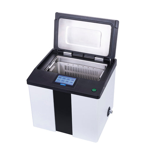 Ultrasonic Cleaner with Heat, 8 Liter, Includes Stainless Steel Hanging Basket, Color Touch Screen and USB (DROP SHIP ONLY)