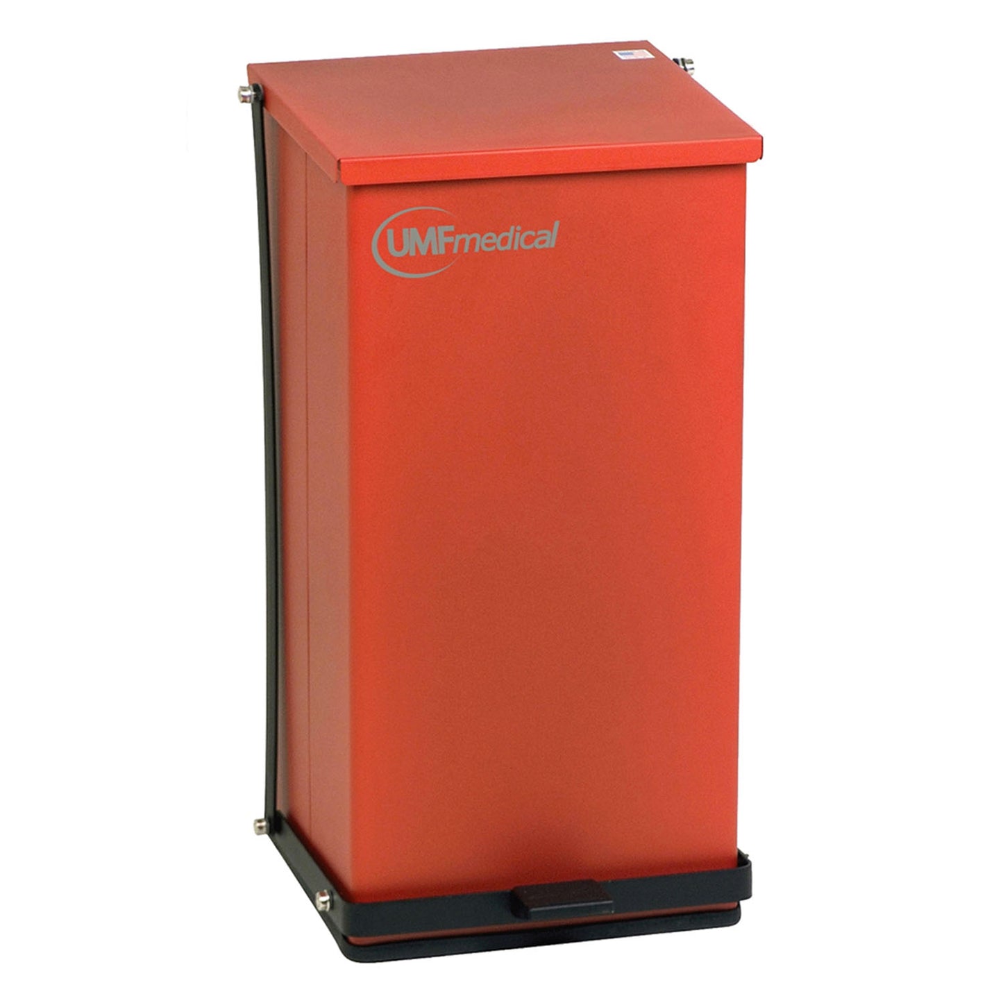 Waste Can, 48 Qt, Red (DROP SHIP ONLY)