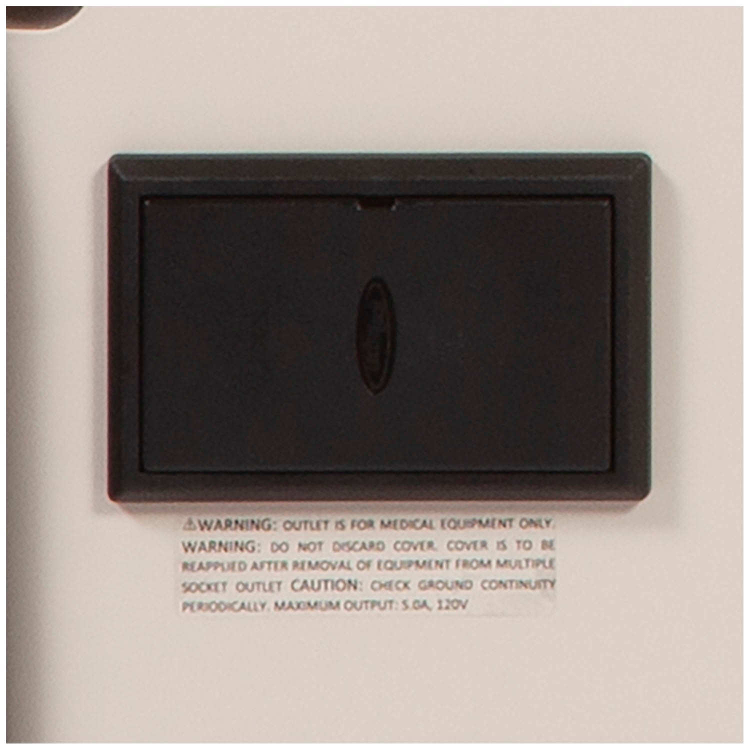 Receptacle, Hospital Grade, Factory Installed Only for 5240, 5240-145, 5250 (DROP SHIP ONLY)