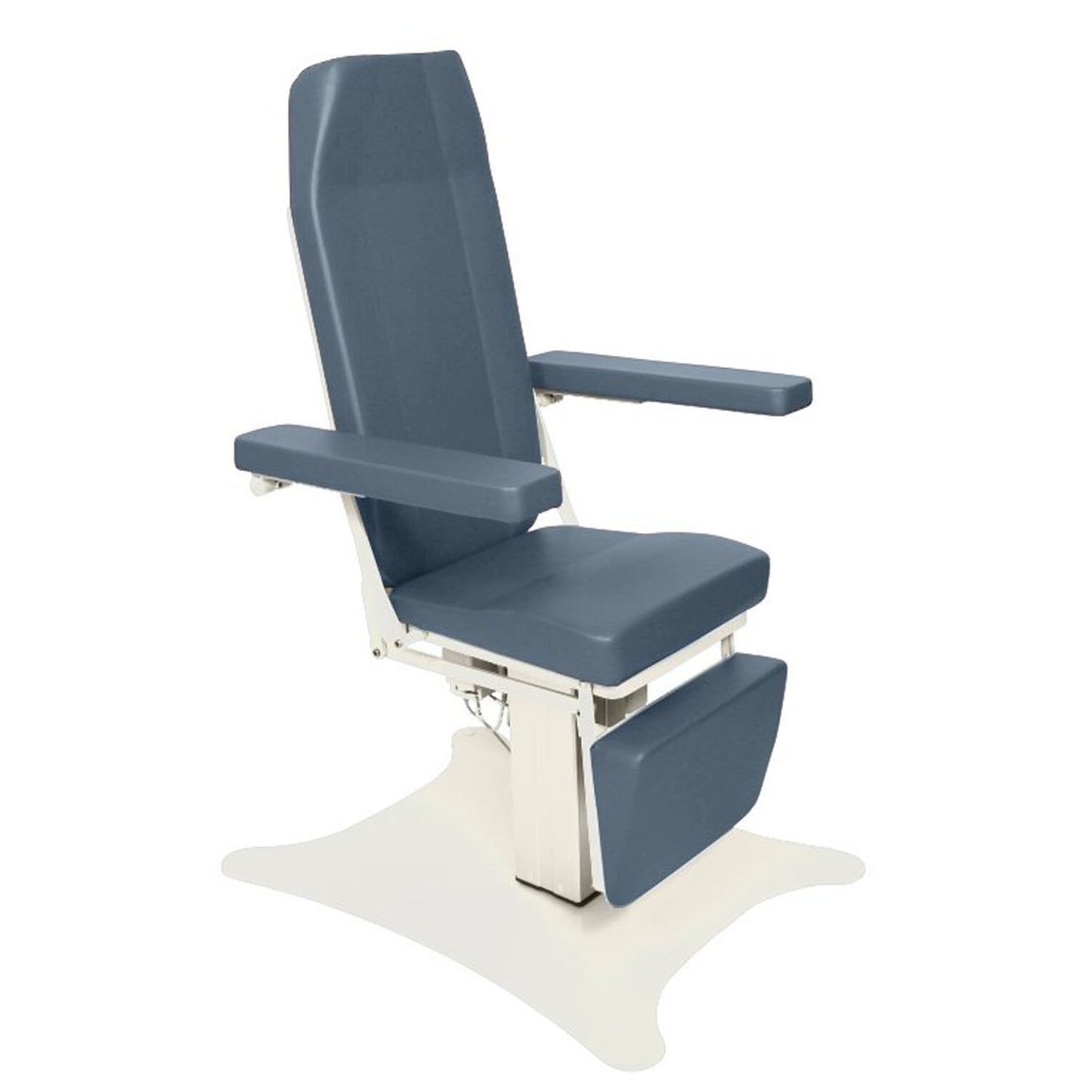 Phlebotomy Chair, 8678 with Power Hi-Lo & Power Backrest, ADA Height, 2-Function Hand control witih OneTouch Patient Positioning(r) System, Sef-Positioning Armrests and Self-Positioning leg Rest, Reclines to 30" from Horizontal Position, 375 lb (170.1kg) (DROP SHIP ONLY)