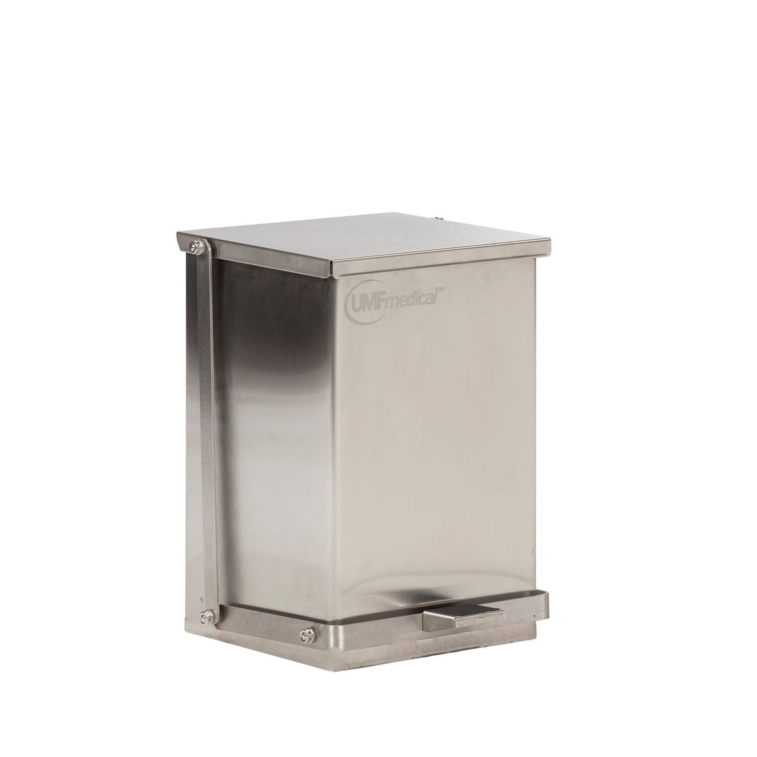 Waste Receptacle, Step-On, Stainless Steel, 24 Quart (6 Gallon / 23 Liter) (DROP SHIP ONLY)