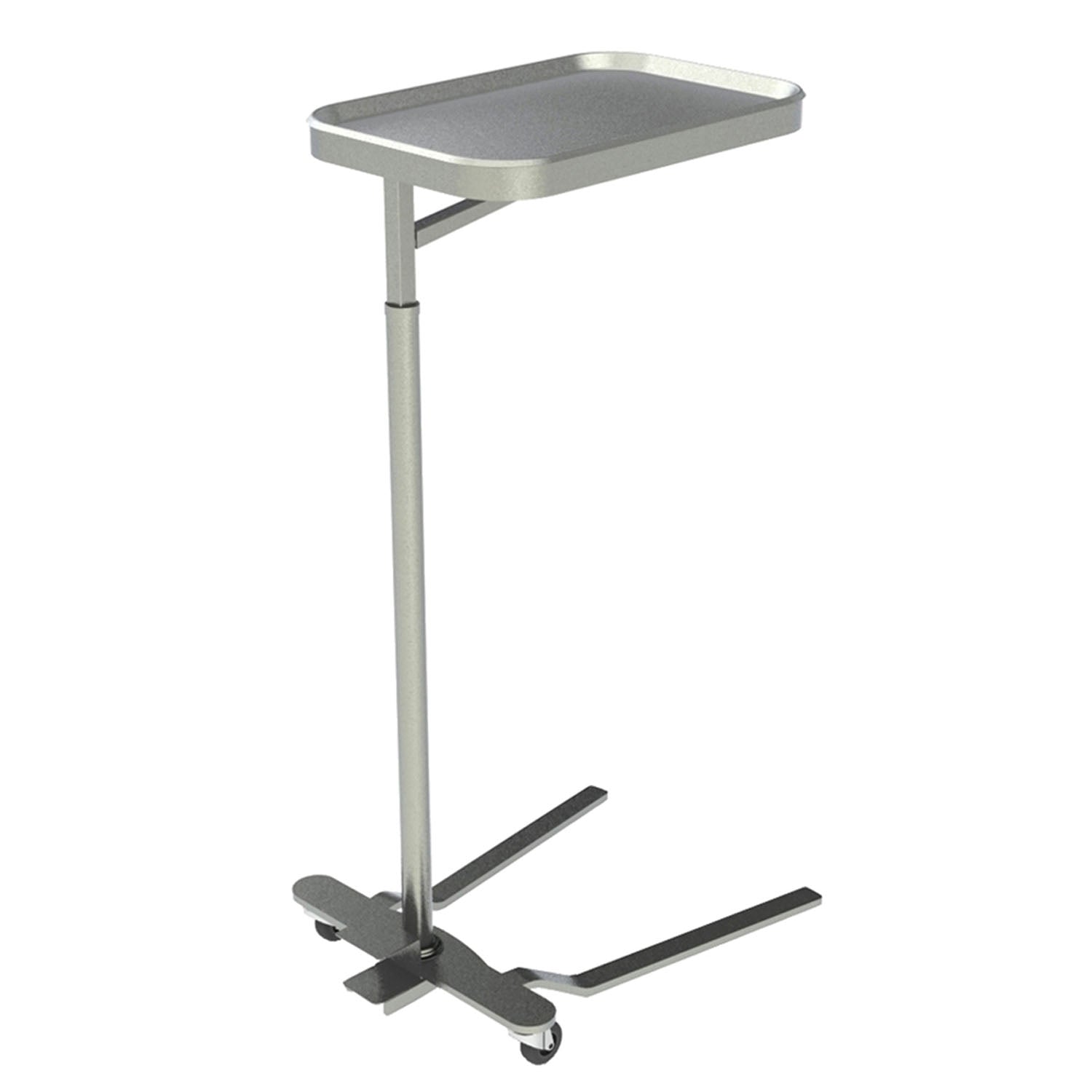 Mayo Instrument Stand, Stainless Steel with Foot Pedal, 16" x 21" (DROP SHIP ONLY)