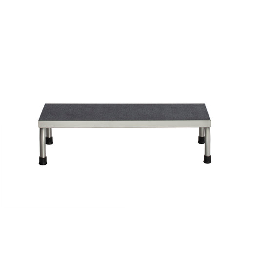 Step Stool, 1-Step, stainless Steel, 30"W x 7-5/8"H x 12"D (DROP SHIP ONLY)