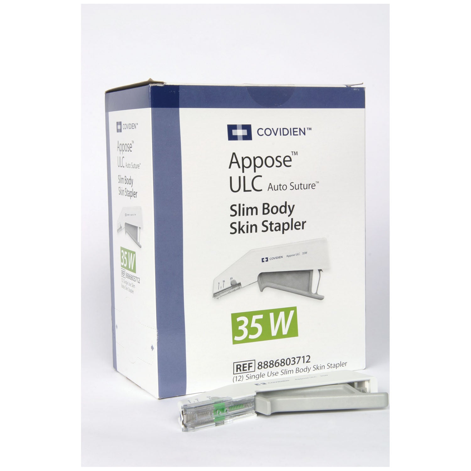 Skin Stapler, 35 Wide Staples, 12/bx (Continental US Only)