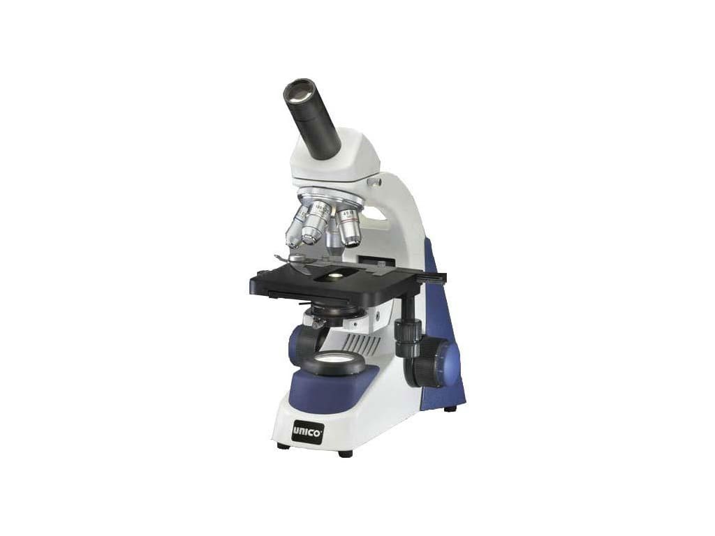 Microscope, Monocular, 10X Widefield Eyepiece, 4X, 10X, 40X, 100X, Plan, NA 1.25 Condenser, Iris Diaphragm, Mechanical Stage, LED Illumination, 3 Watt LED Bulb, Coaxial Focusing (US Only) (DROP SHIP ONLY)
