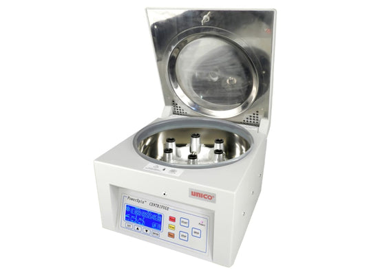 Centrifuge, MXD, Model C8706, Variable Speed 1,000-3,400 RPM with 0 RPM Safety Lid Latch, 60 min. Digital Timer, 6 Place Horizontal Rotor, 6 x 15mL Capacity, 110V, 24 Place Tube Holdster Rack (US Only) (DROP SHIP ONLY)