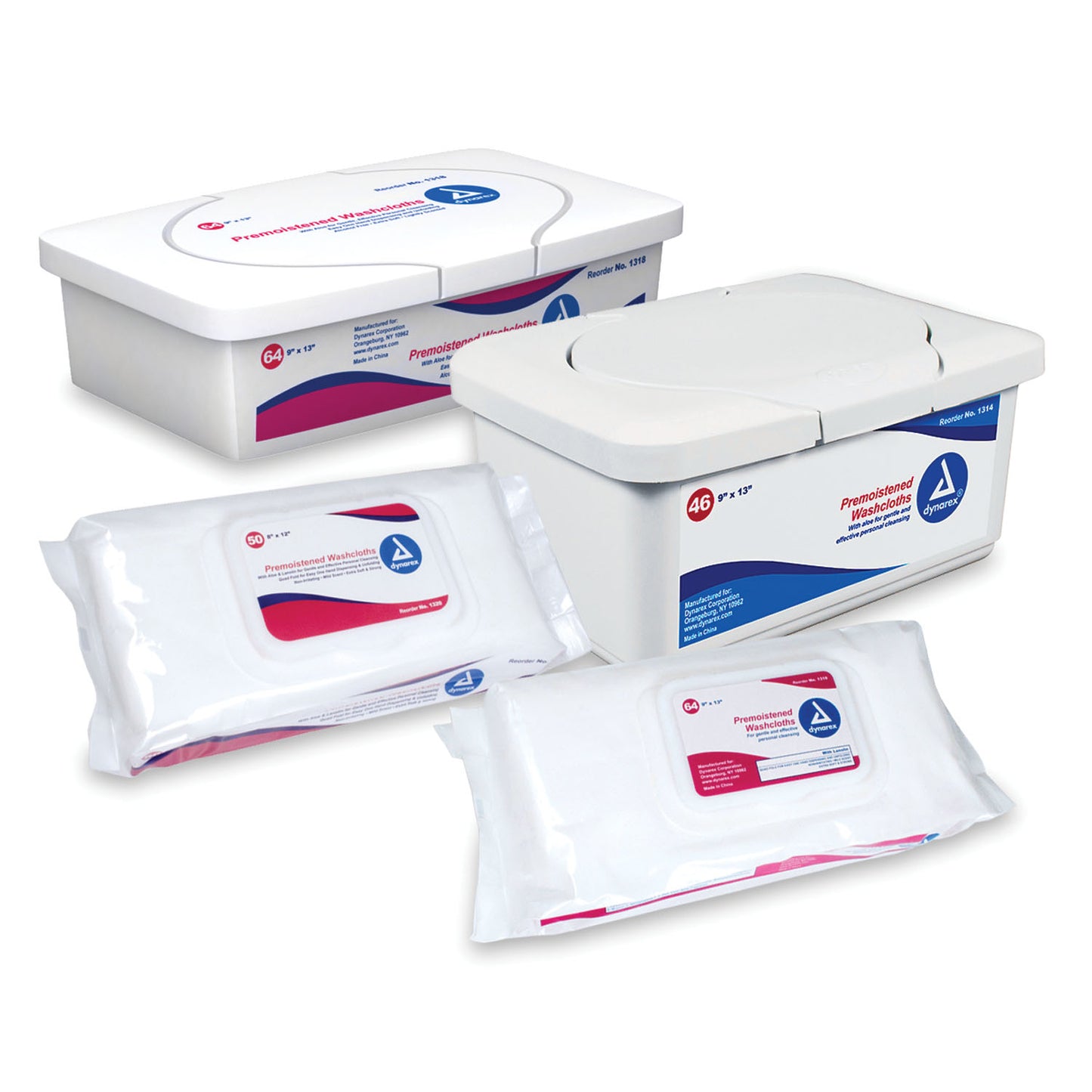 Washcloth, Personal Cleansing Adult, 9" x 13", Refills, 64/pk, 9 pk/cs (Products cannot be sold on Amazon.com or any other 3rd party site)