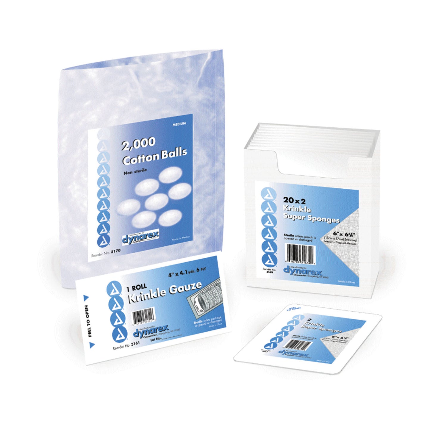 Gauze Roll, Non-Sterile, 4_" x 4.1 yds, 6-Ply, Bulk, 100/cs (Products cannot be sold on Amazon.com or any other 3rd party site)