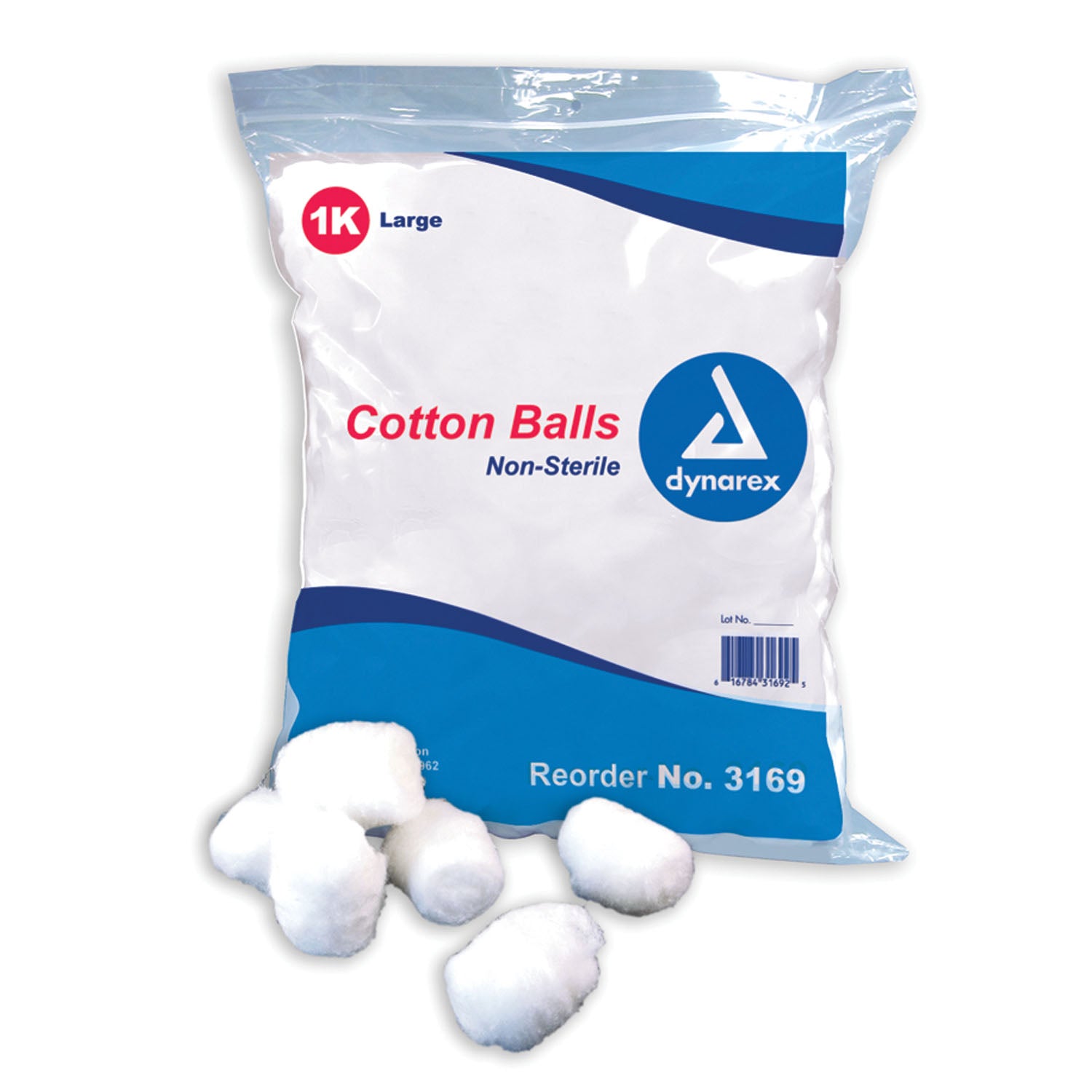 Cotton Balls, Large, 1000/bg, 2 bg/cs (Products cannot be sold on Amazon.com or any other 3rd party site)