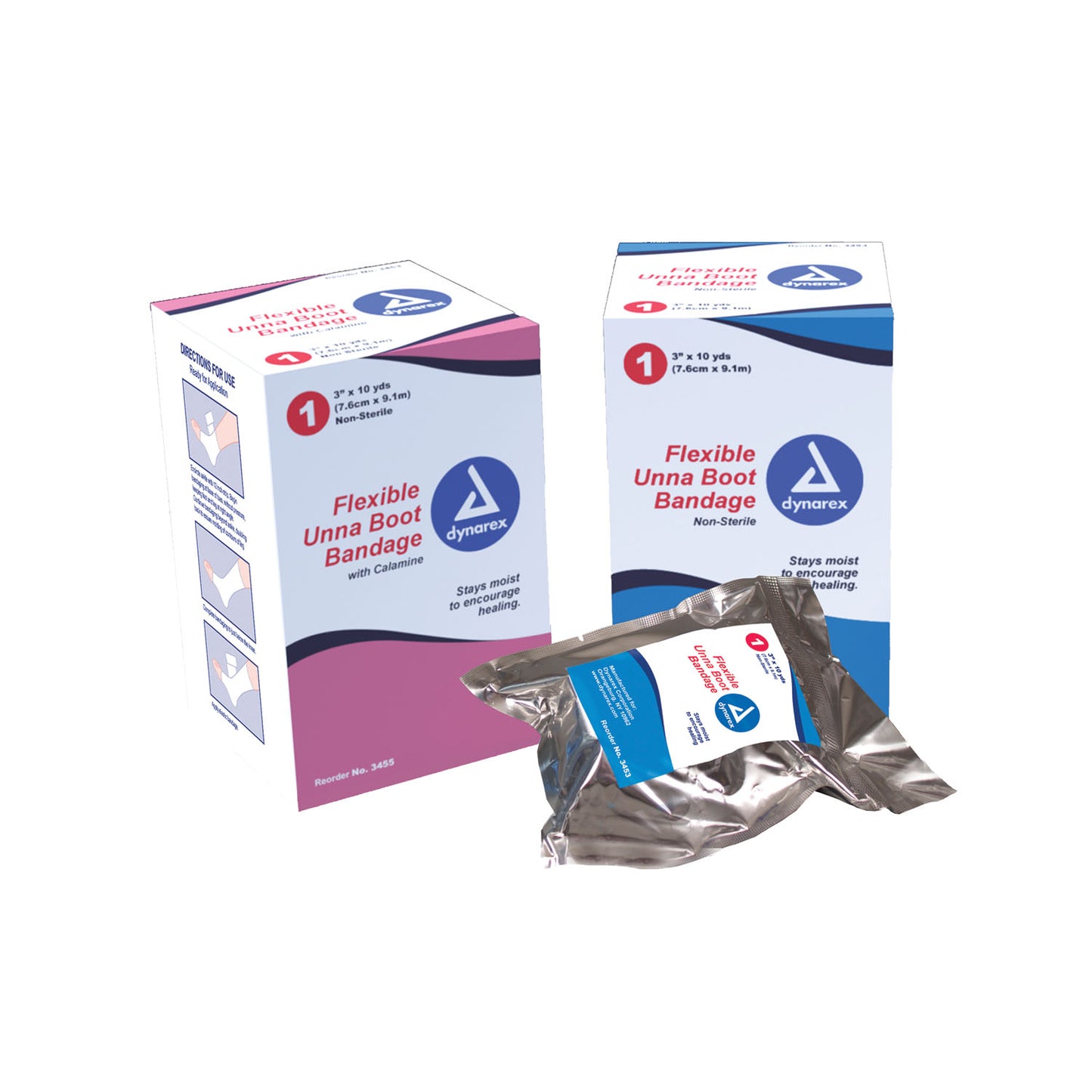 Unna Boot Bandage, 4" x 10 yds, 12/cs (Products cannot be sold on Amazon.com or any other 3rd party site)