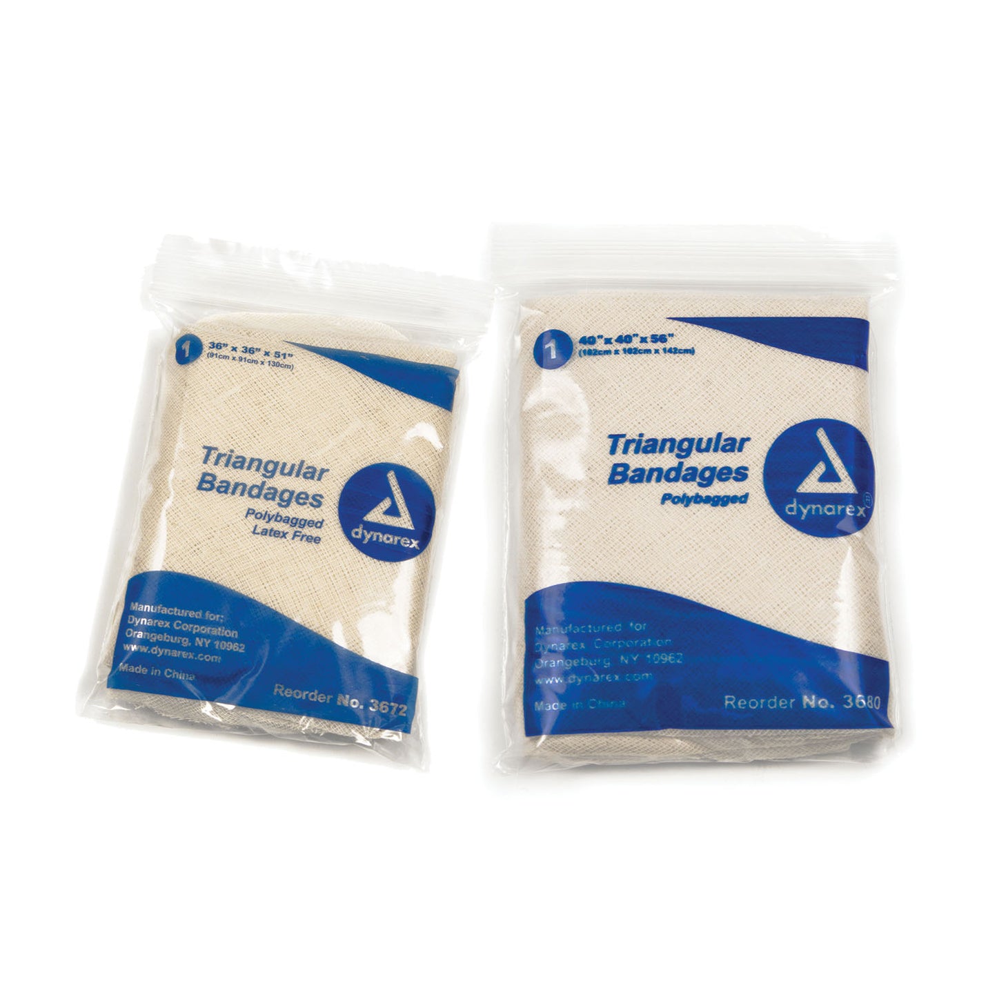 Triangular Bandage, 40" x 40" x 56", 12/cs (Products cannot be sold on Amazon.com or any other 3rd party site)