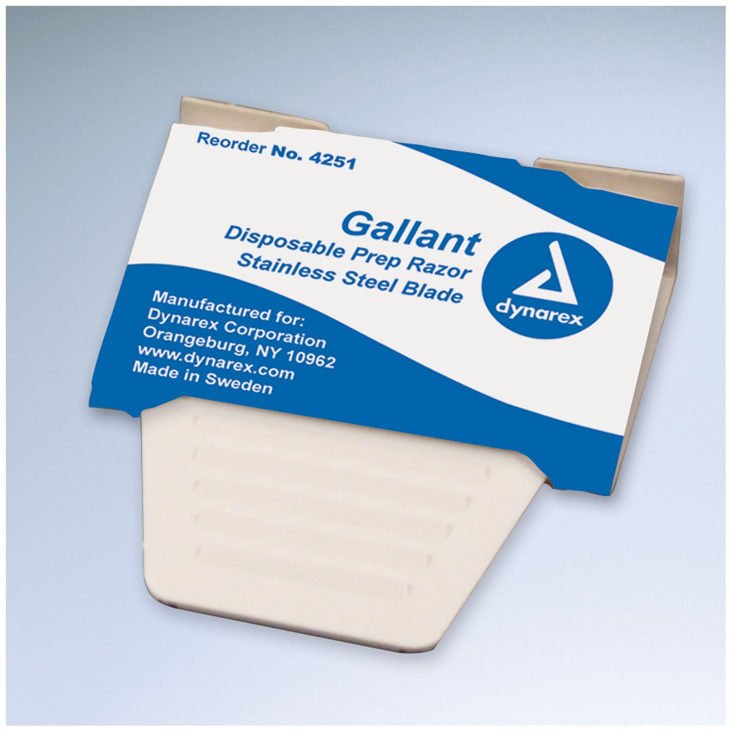 Gallant Prep Razor, 50/bx, 5 bx/cs (Products cannot be sold on Amazon.com or any other 3rd party site)