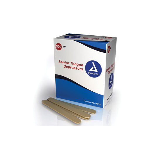 Tongue Depressor, 6" x _", Sterile, 100/bx, 10 bx/cs (Products cannot be sold on Amazon.com or any other 3rd party site)