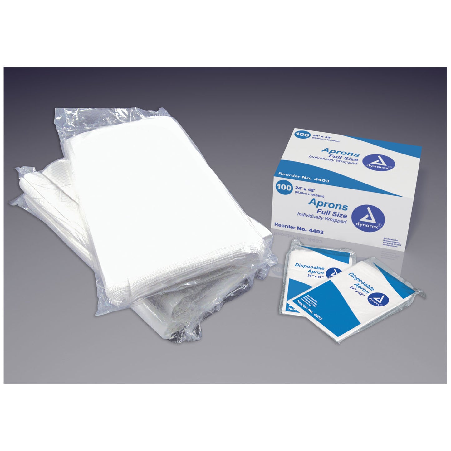 Apron, 24" x 42", 100/bx, 10bx/cs