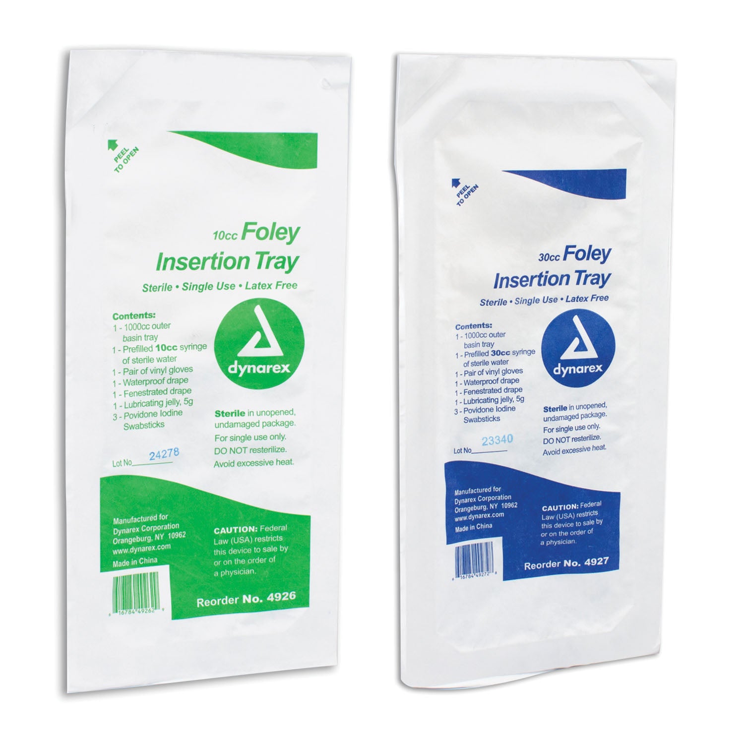 Tray, 10cc Prefilled Syringe, Incl: Graduated Collection Basin, PVP Swabstick 3s, Underpad, Fenestrated Drape, Prefilled Syringe (10cc or 30cc), Cuffed Powder Free Vinyl Exam Gloves, Lubricating Jelly, 20/cs (Products cannot be sold on Amazon.com or any other 3rd party site)