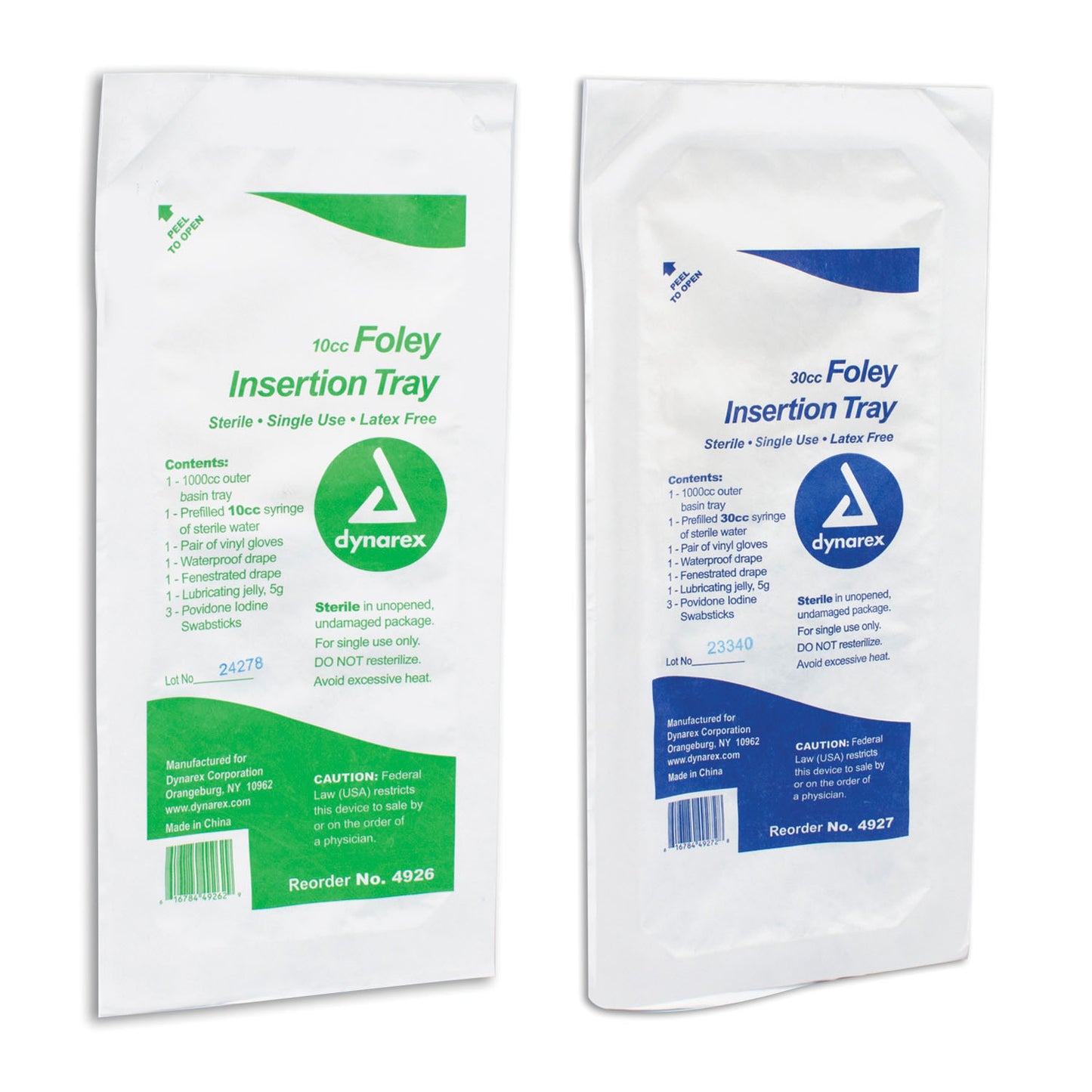 Tray, 30cc Prefilled Syringe, Incl: Graduated Collection Basin, PVP Swabstick 3s, Underpad, Fenestrated Drape, Prefilled Syringe (10cc or 30cc), Cuffed Powder Free Vinyl Exam Gloves, Lubricating Jelly, 20/cs (Products cannot be sold on Amazon.com or any other 3rd party site)