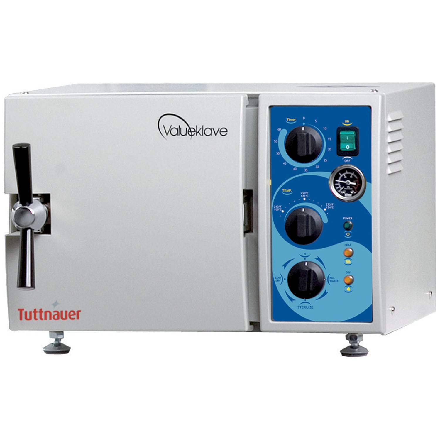Autoclave, 7"Dia x 13"D Chamber Size