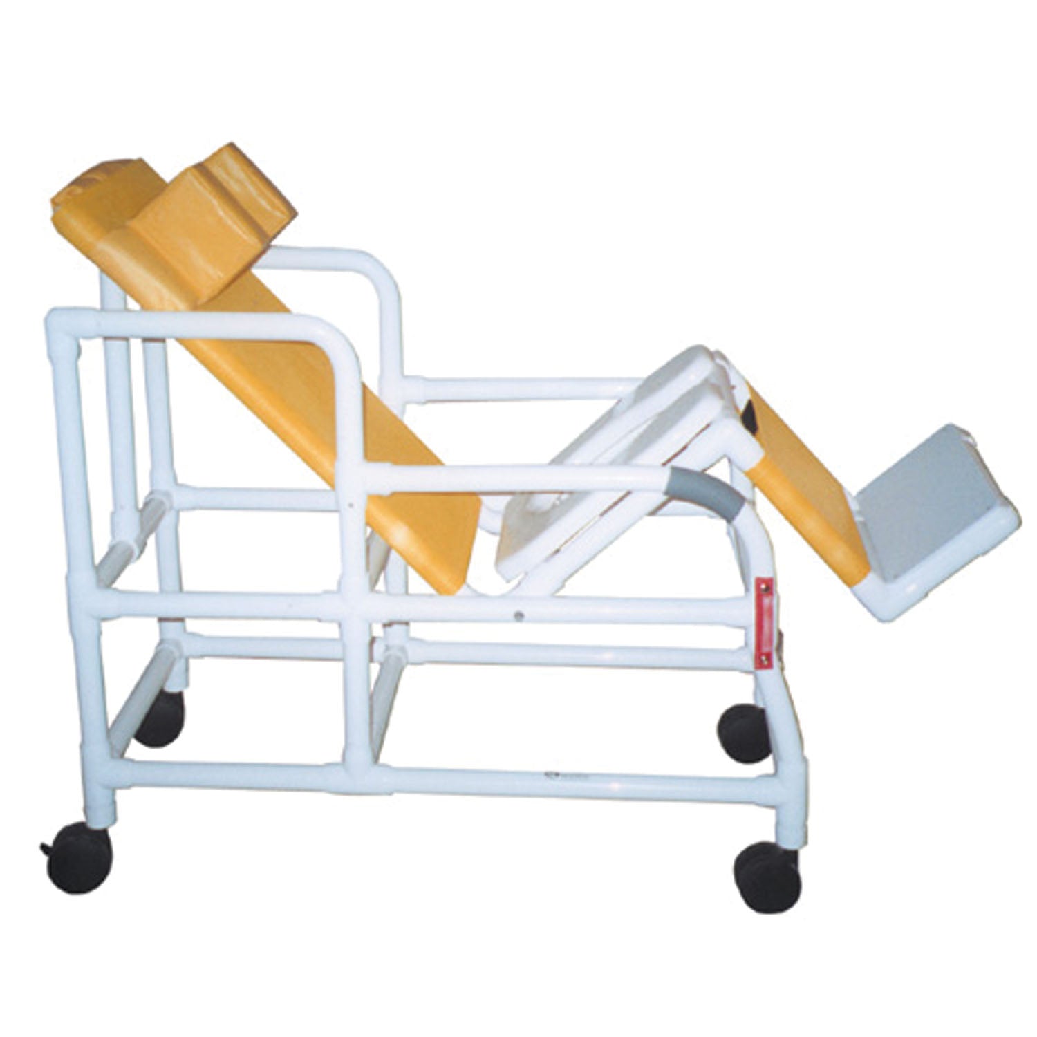 Tilt "N" Space Shower Chair, Open Front Soft Seat & Double drop Arm