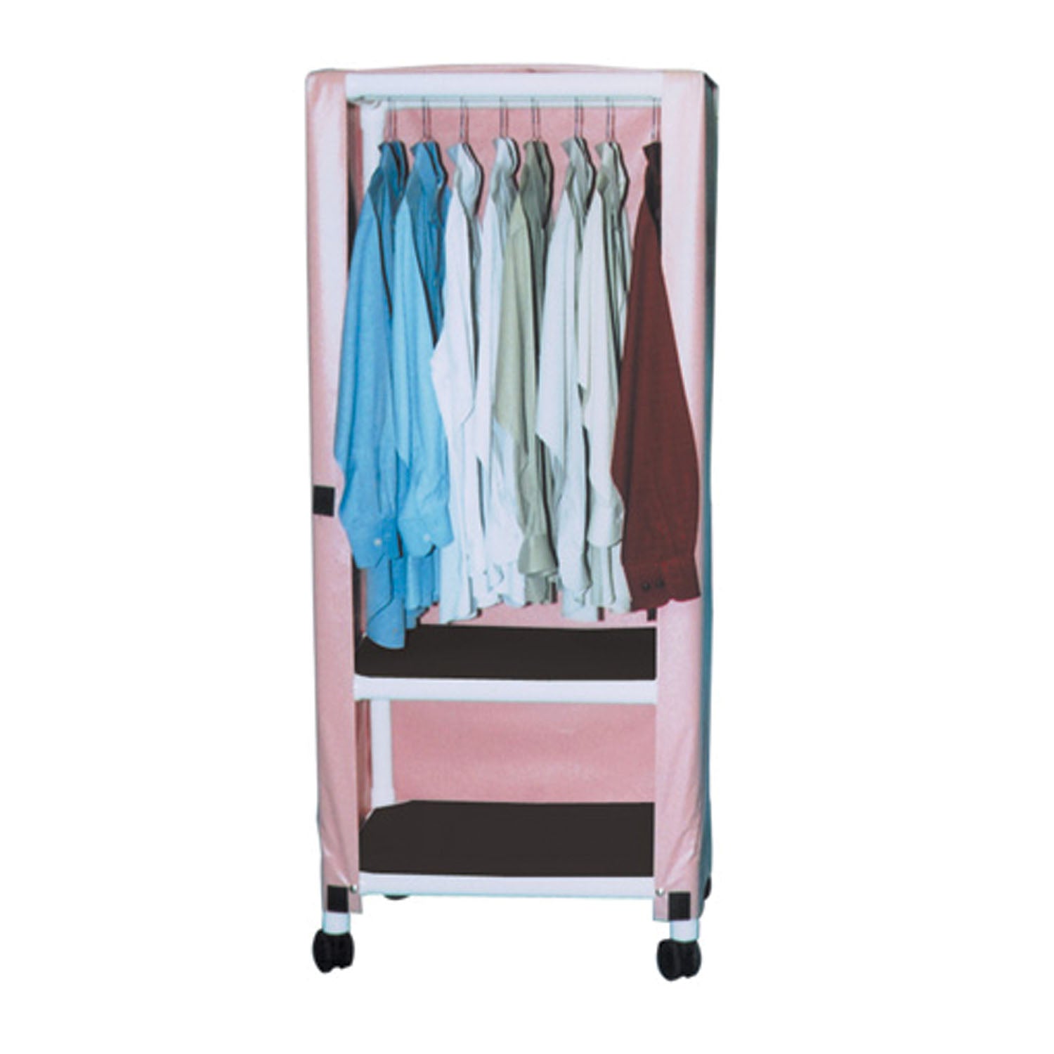 Hanging Cart, 2-Shelf, Mesh or Solid Vinyl Cover