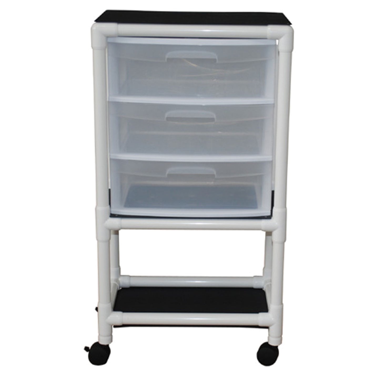 Universal Cart, 3 Slide Out Drawers, Drawer Size 19.125"W x 14"D x 6_"H