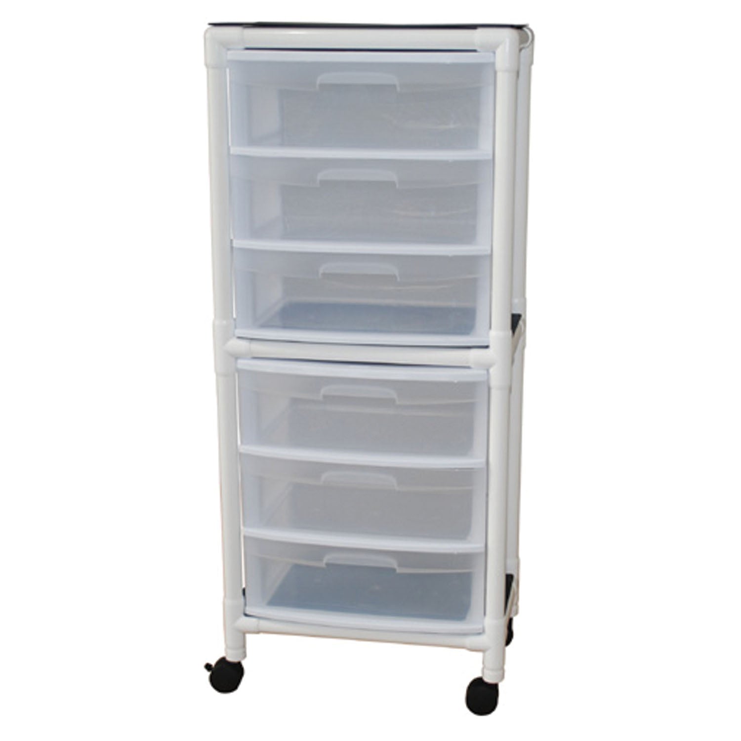 Universal Cart, 6 Slide Out Drawers, Drawer Size 19.125"W x 14"D x 6_"H