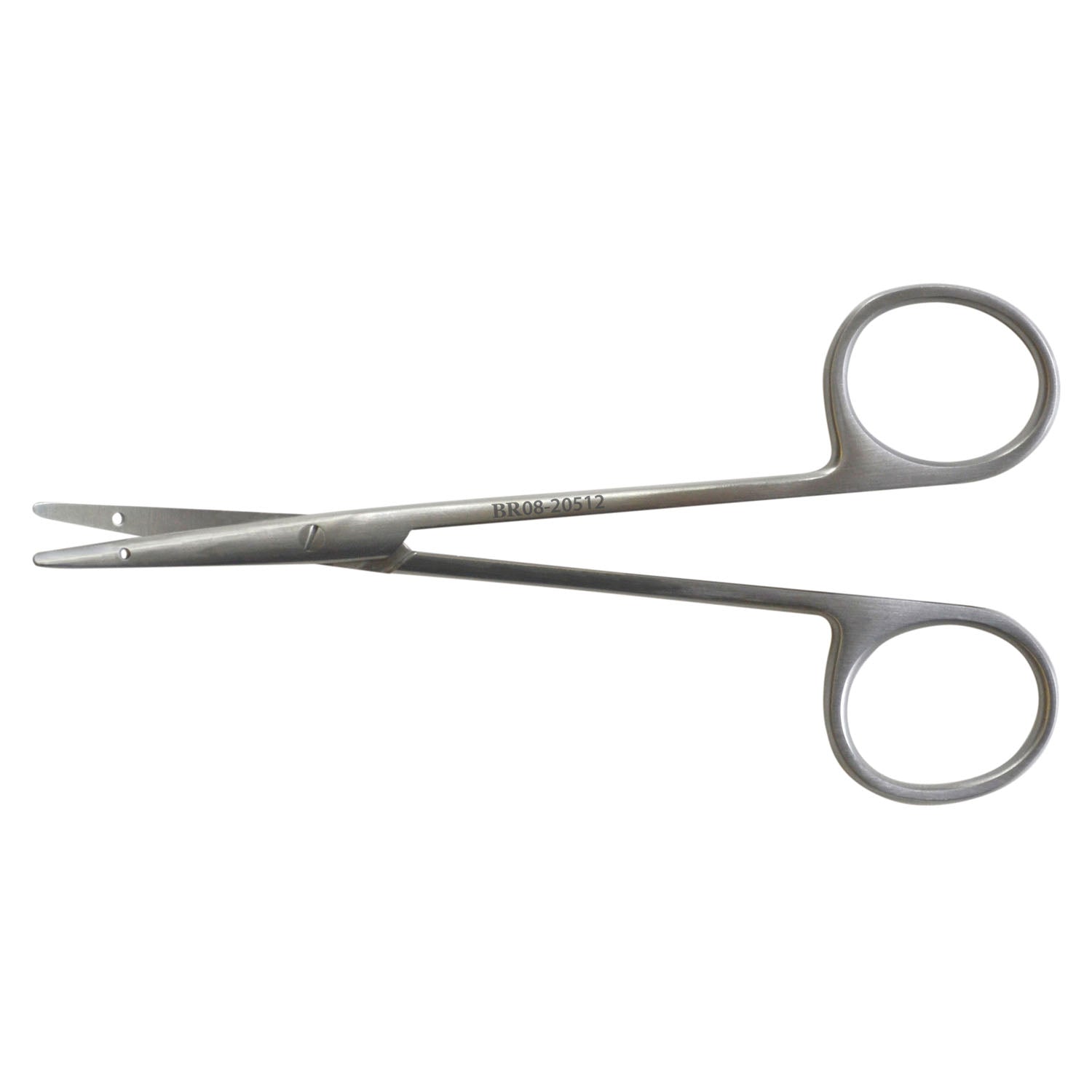 Littler Dissecting Scissor, Curved Tips with Eye For Suture, 4_"