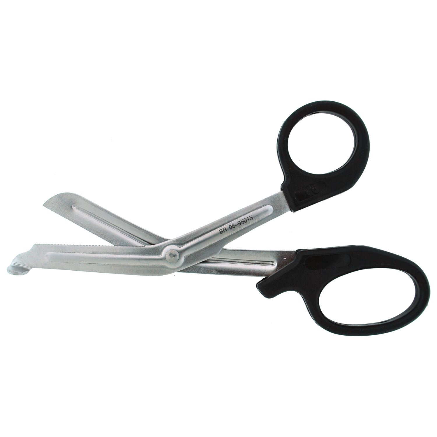 Bandage & Utility Scissor, Black Handle, 7_"