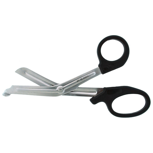 Bandage & Utility Scissor, Black Handle, 7_"