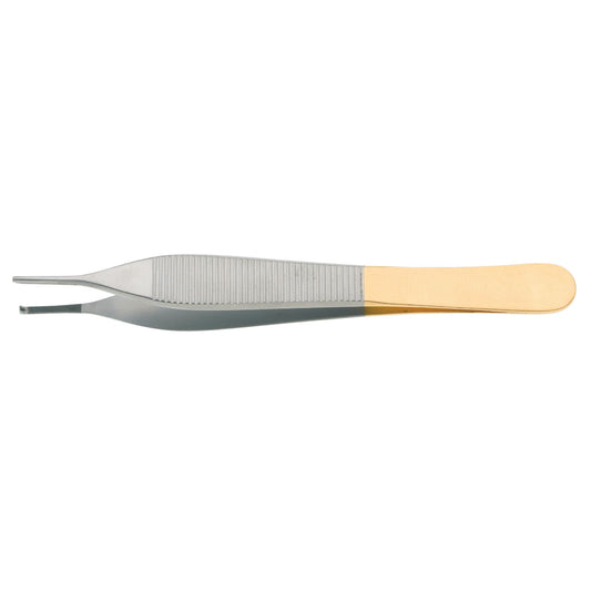 Adson Forcep, Tying Platform, 1x2 Teeth, 4_" TC