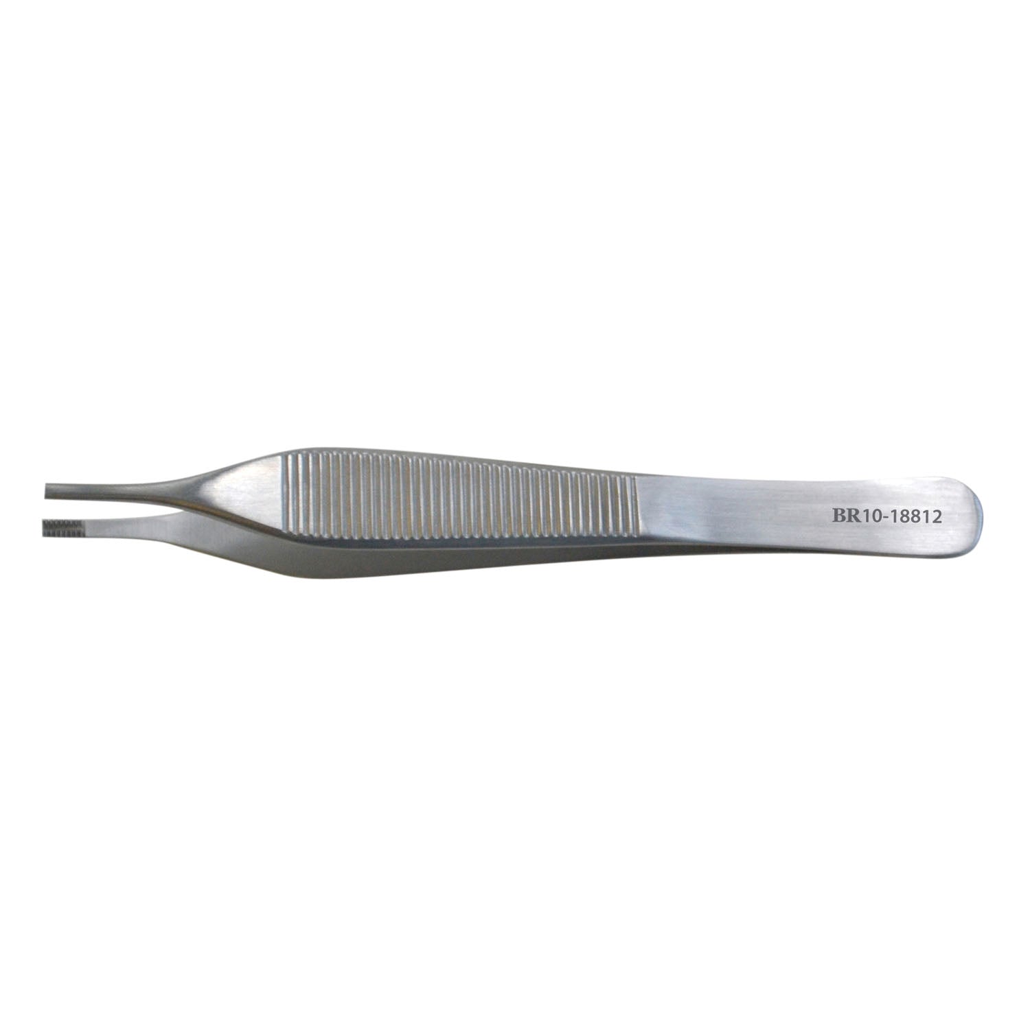 Brown-Adson Tissue Forcep, 7x7 Side-Grasp Teeth, 4_"