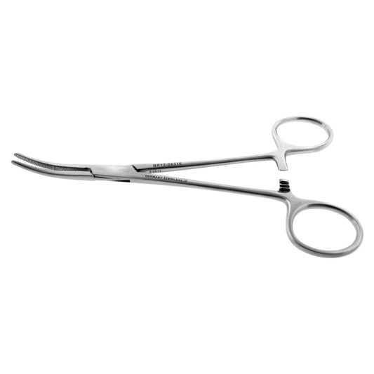 Crile-Rankin Hemostatic Forcep, 1x2 Teeth, Curved, 6_"