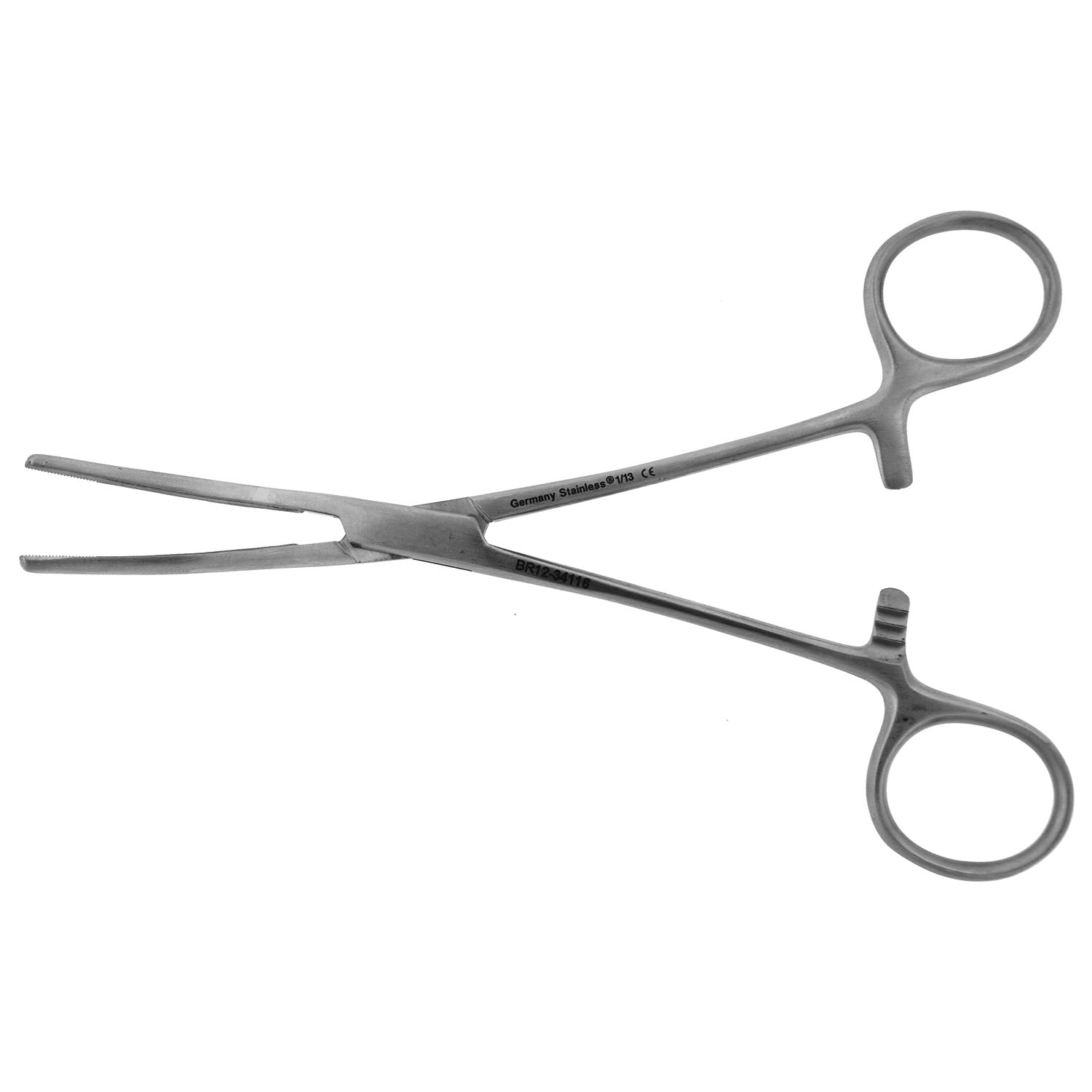Dandy Hemostatic Forcep, Curved Sideways, 5_"