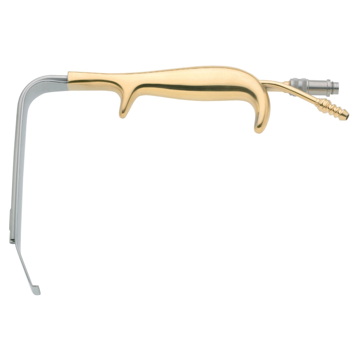 Tebbetts Right Angle Retractor, Smoke Evacuator Only, 30 x 150mm