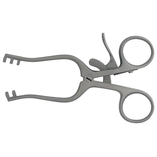 Weitlaner Retractor, Blunt, 3x4 Teeth, 5_"